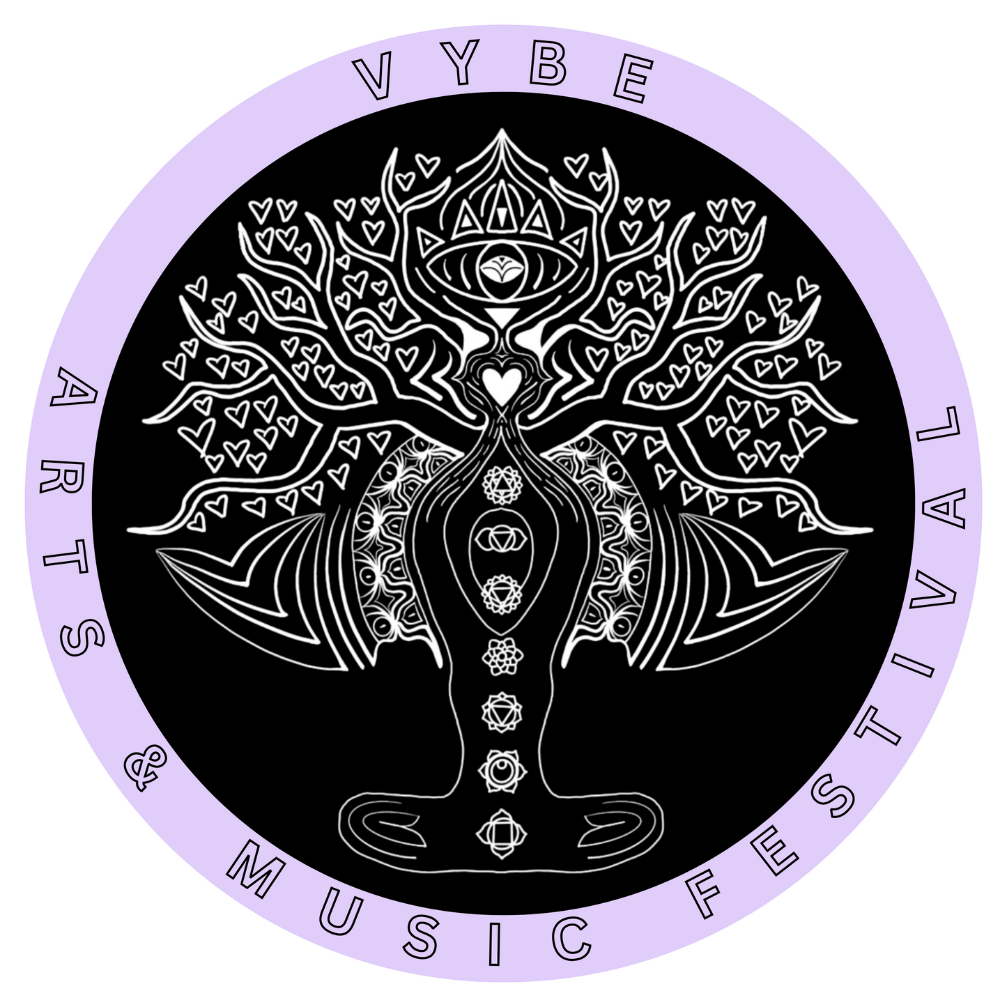 VYBE Arts & Music Festival Sticker